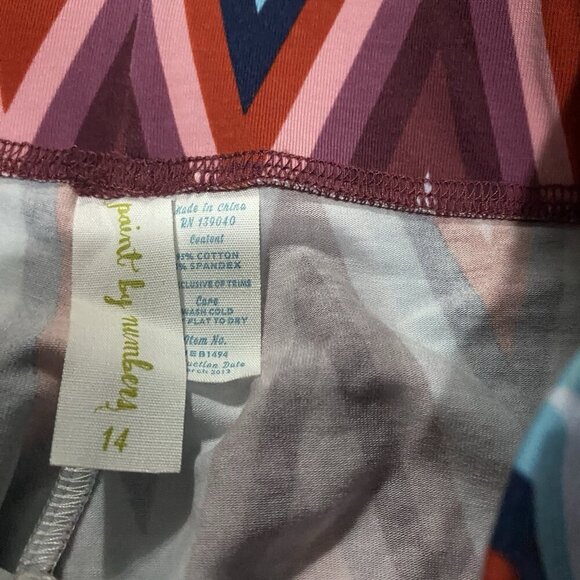 Matilda Jane girls size 14 Paint By Numbers Leggings - Picture 2 of 2